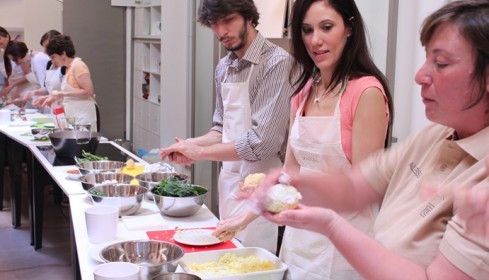 Preparazione arancini